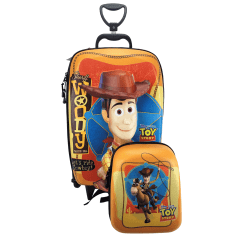 Mochilete Toy Story Woody 3D com Lancheira Maxtoy 3852CM22