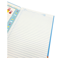 Caderno Brochura Capa Dura Universitário Peppa Pig 96 Folhas Foroni - Kit com 4 Unidades