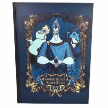 Caderno Colegial Vilãs Disney Animativa Brochura Premium - 160 Folhas