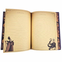 Caderno Colegial Vilãs Disney Animativa Brochura Premium - 160 Folhas