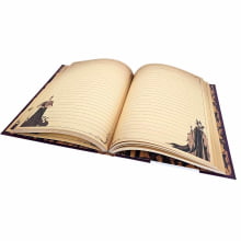 Caderno Colegial Vilãs Disney Animativa Brochura Premium - 160 Folhas