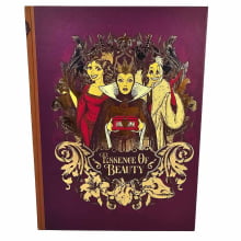 Caderno Colegial Vilãs Disney Animativa Brochura Premium - 160 Folhas