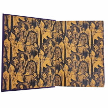 Caderno Colegial Vilãs Disney Animativa Brochura Premium - 160 Folhas