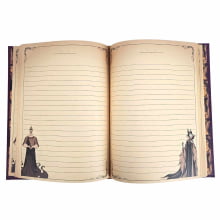 Caderno Colegial Vilãs Disney Animativa Brochura Premium - 160 Folhas