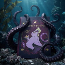 Caderno Colegial Vilãs Disney Animativa Brochura Premium - 160 Folhas