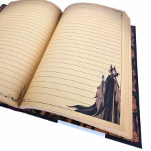 Caderno Colegial Vilãs Disney Animativa Brochura Premium - 160 Folhas