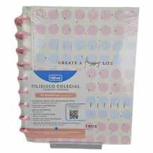 Caderno Tilidisco Soho Tilibra 10 Matérias 160 Folhas Colegial Disco Caderno Tilidisco Soho Tilibra 10 Matérias 160 Folhas Colegial Disco