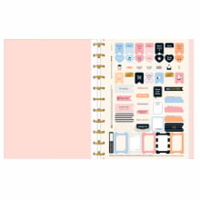 Caderno Tilidisco West Village Tilibra 80 Folhas 90g System Disco