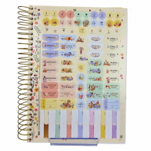 Caderno Universitário Capa Dura 16 Matérias Pooh Tilibra Connect - 256 Folhas
