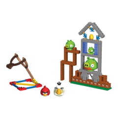 Jogo Simulador Angry Birds Mission May'Ham K'nex 178 peças