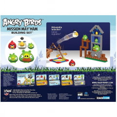 Jogo Simulador Angry Birds Mission May'Ham K'nex 178 peças