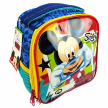 Lancheira Térmica Infantil Mickey Mouse Disney Sestini - Com Kit Merenda e Alças Ajustáveis