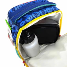 Lancheira Térmica Infantil Mickey Mouse Disney Sestini - Com Kit Merenda e Alças Ajustáveis