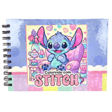 Livro de Colorir Colorindo com Stitch  Bobbie