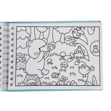 Livro de Colorir Comfy & Cozy Capa Dura com 50 Páginas