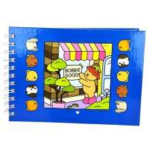Livro de Colorir Bobbie Goods Capa Dura com 50 Páginas