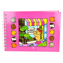 Livro de Colorir Bobbie Goods Capa Dura com 50 Páginas