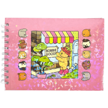 Livro de Colorir Bobbie Goods com Capa Dura Brilhosa – 50 Páginas