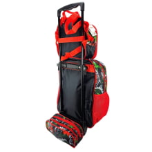 Mochila de Rodinha Dino Racer com Lancheira Térmica e Estojo Duplo - Giacomin Kids GM15